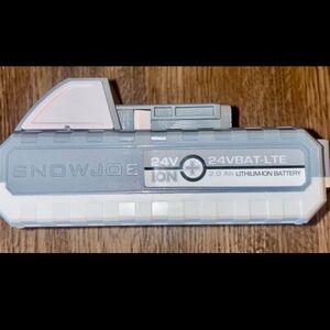 NEW SUN JOE SNOW JOE 24V 2 AH BATTERY NO BOX CHRISTMAS